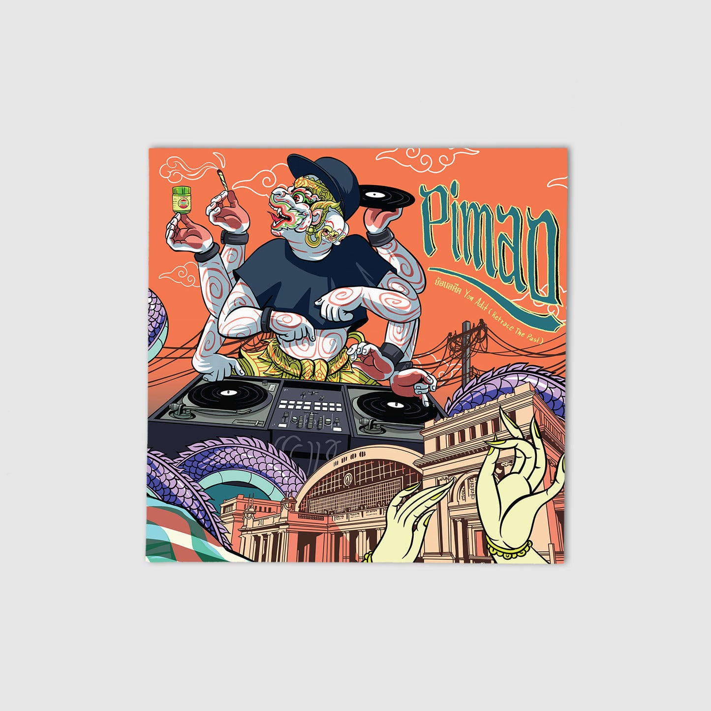 [001] PREORDER: Pimao - Yon Adit / Fan Fueng (Black Vinyl LP)